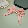 Hairpin Ribbon Pin Angel Scrunchie Butterfly Pearl Automatic Hairpin Pink Vidastory