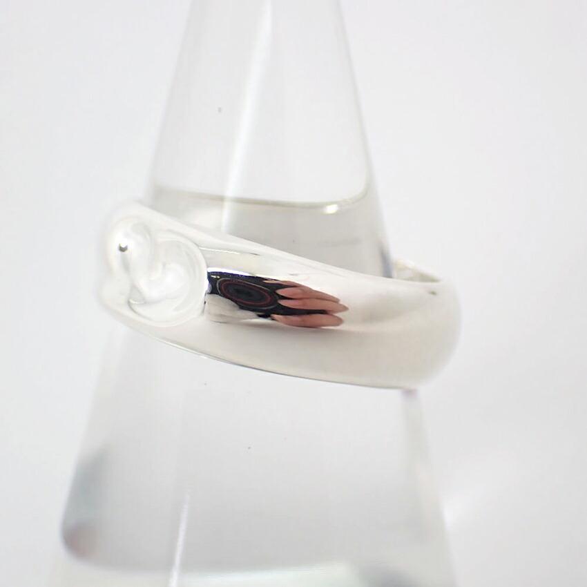 [Used] TIFFANY 925 Heart Ring / Size 13 / J44-8