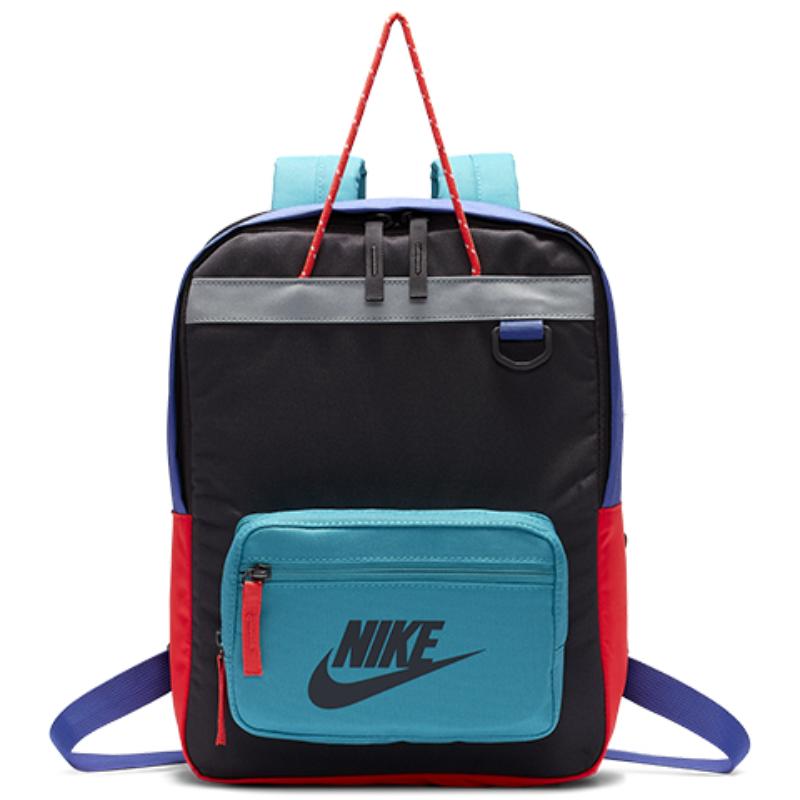 Nike Tanjun Polyester Backpack Regular Unisex Blue Black Casual BA5927-082