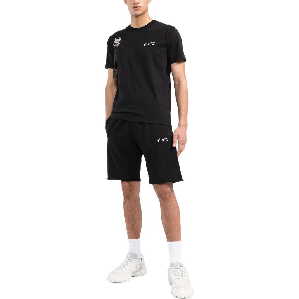 OFF-WHITE Ow Logo Slim Short-Sleeve Tee Men's OMAA027C99JER0131001