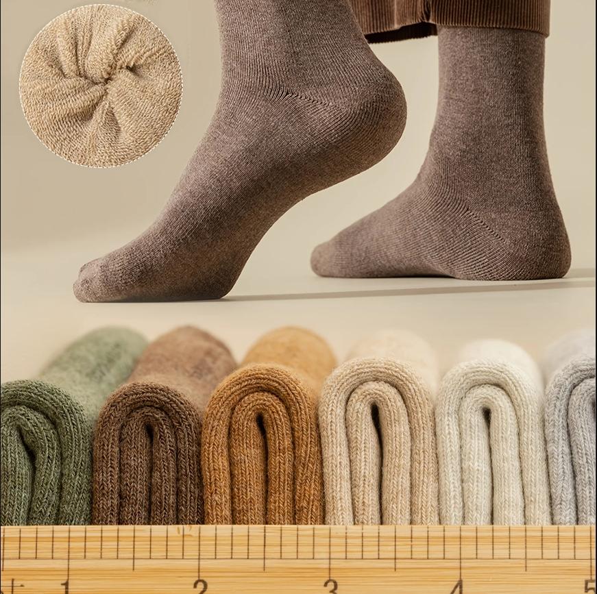10/5/3Pairs Breathable Con Sports Stockings Men Bamboo Fiber Autumn And Winter Men Socks Sweat Absorption Deodorant Business Sox