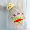 Doll Crossbody Bag for 20cm Idol Doll Outfit Accessories Duckling Bear Hamburger Baby Bag Shoulder Bags for Star Dolls Toys Gift