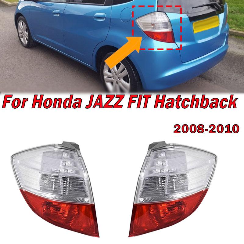 For Honda JAZZ FIT Hatchback 2008 2009 2010 Car Rear Tail Light Reversing Lamp Turn Signal Assembly Auto Taillight Without Bulb