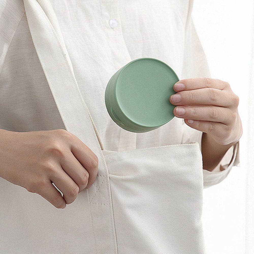 Round Shape Sealed Waterproof Multifunctional Travel Soap Box Soap Dish Soap Saver Soap Container