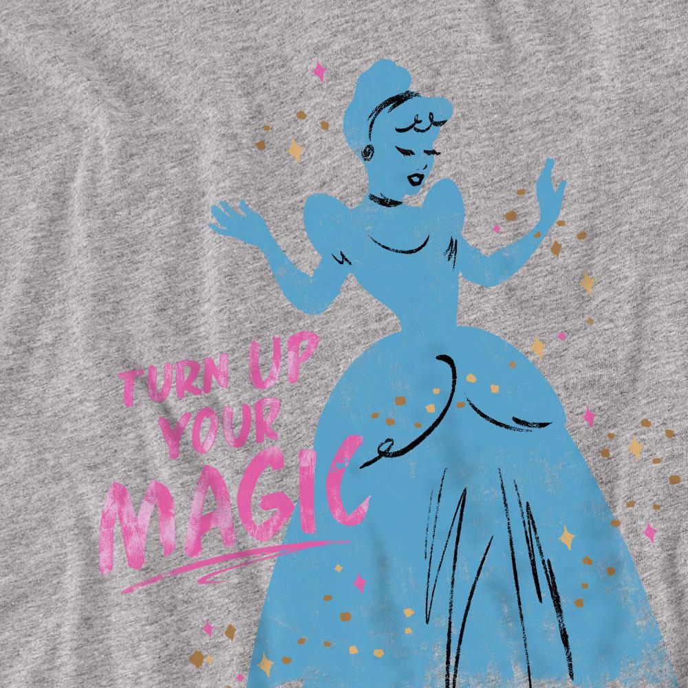 Cinderella Unisex Adult Turn Up Your Magic T-Shirt