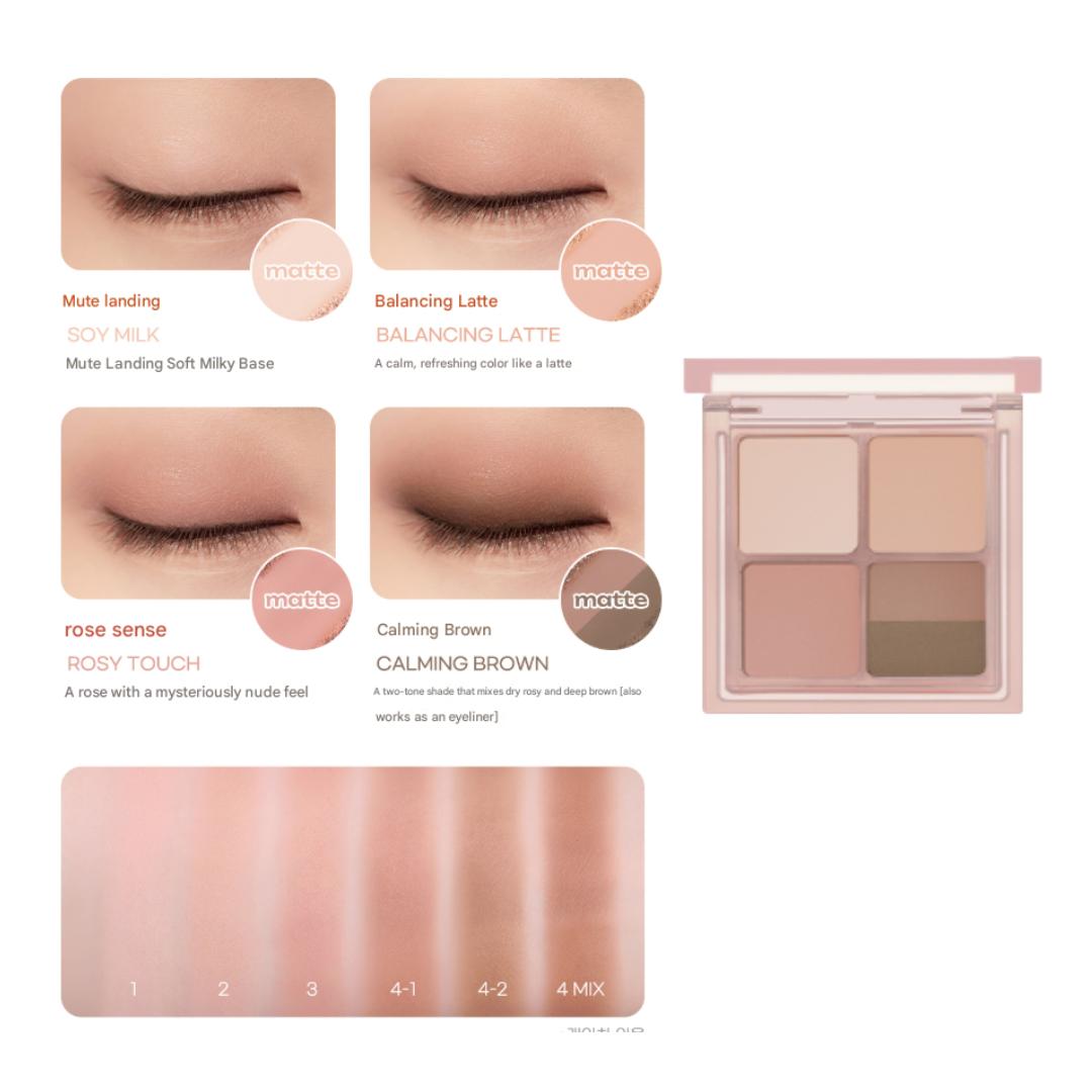 

CLUB CLIO PERIPERA Ink Pocket Shadow Palette (7 варіантів) 04 You Know What Mute is