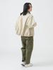 B:MING LIFE STORE by BEAMS Women's 2-Way Military Blouson (Sizes S-M) Light Beige