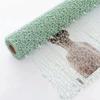 50Cm*4.5M Flower Wrapping Mesh Gauze Bouquet Wrapping Lace Jacquard Net Flower Pattern Mesh Florist Floral Wrapping Paper