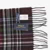 Polo Ralph Lauren Fringe Plaid Check Scarf Pc0999 614