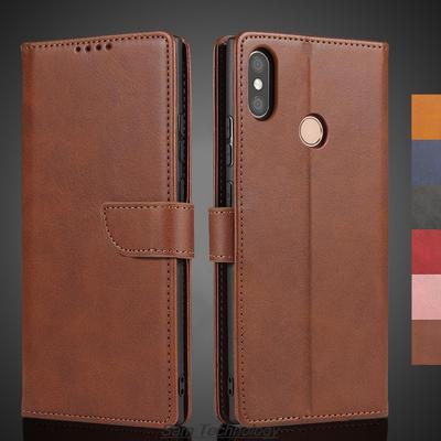 Etui Xiaomi Mi Max 3 med kortholder til Xiaomi Mi Max 2 3 læder telefoncover ultratyndt pung flipcover Etuier Coque
