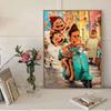 5D Diy Diamond Painting A Child Riding A Motorcycle Full Drill Rhinestones Mosaic Embroidery Handmade Products Home Decor Gift