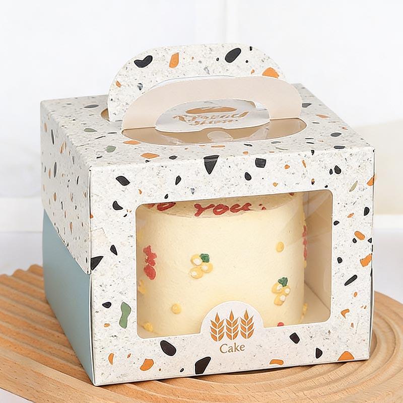 Deou Starlight Portable Dessert Cake Box Set 4 inch (medium)