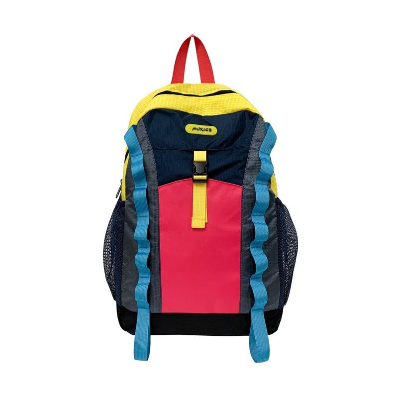 Schoolbag Niche Design Travel Bag Dopamine Outdoor Mountaineering Bag Large Capacity Backpack Women's Leisure Fitness Cycling Backpack