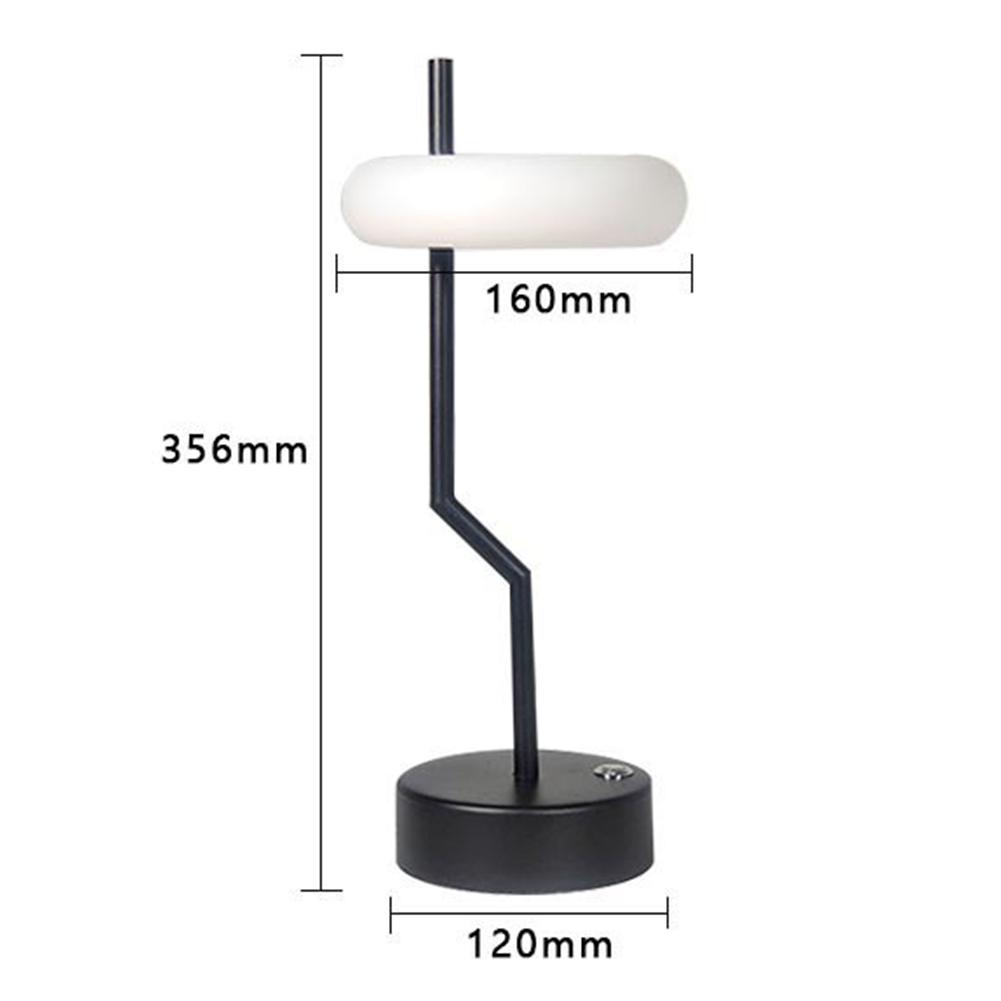 Night Light Cordless Table Lamp 150 Lumens Built-in 2600mAh Battery 3-level Dimming