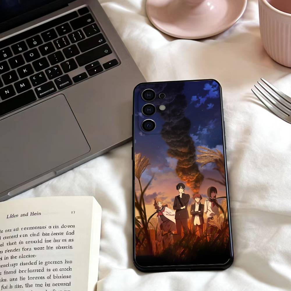 Anime S-Shoushimin  Phone Case For Samsung S25,24,23,22,30,21,10,9,Ultra,Plus,Lite,FE,4,5 G Soft Black Case