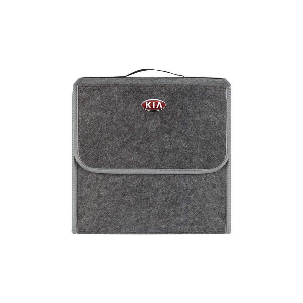 1Pcs Fashion New Car Soft Felt Storage Bag Organizer Cars Foldable Trunk For KIA Cerato Sportage R K2 K3 K5 Sorento Sportage R Rio Soul Car Accessorie
