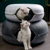 Vip Donut Cat Bed Pet Tunnel