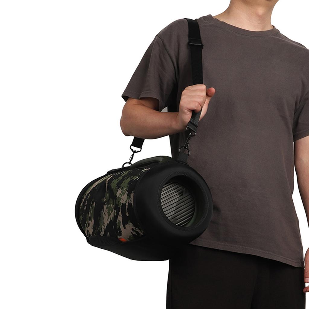 רצועת נשיאה לנסיעות רמקול נייד מחזיק רצועה נרתיק נשיאה לנסיעות עבור JBL Boombox 4 רמקול BT נייד