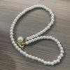 Fashion temperament pearl pendant necklace women's niche design high-end collarbone chain new temperament neck chain