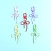 1PC DIY Creativity Alloy Decoration Bow Keychain Keychain Marker Lobster Buckle Design Pendant Gift Party