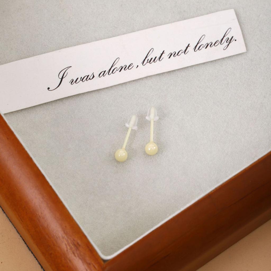 Creative Mini Simple Candy-Colored Bioceramic Earrings, Sweet And Cute, Free-To-Pick Ear Stud Earrings For Women