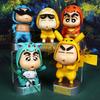 Shinchan Crayon Cos Garage Kit Pocket Monster Pikachu Toy Figurine Car Ornament