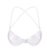 Clear TPU Invisible Shoulder Strap Bra - Washable & Disposable Lingerie for Women
