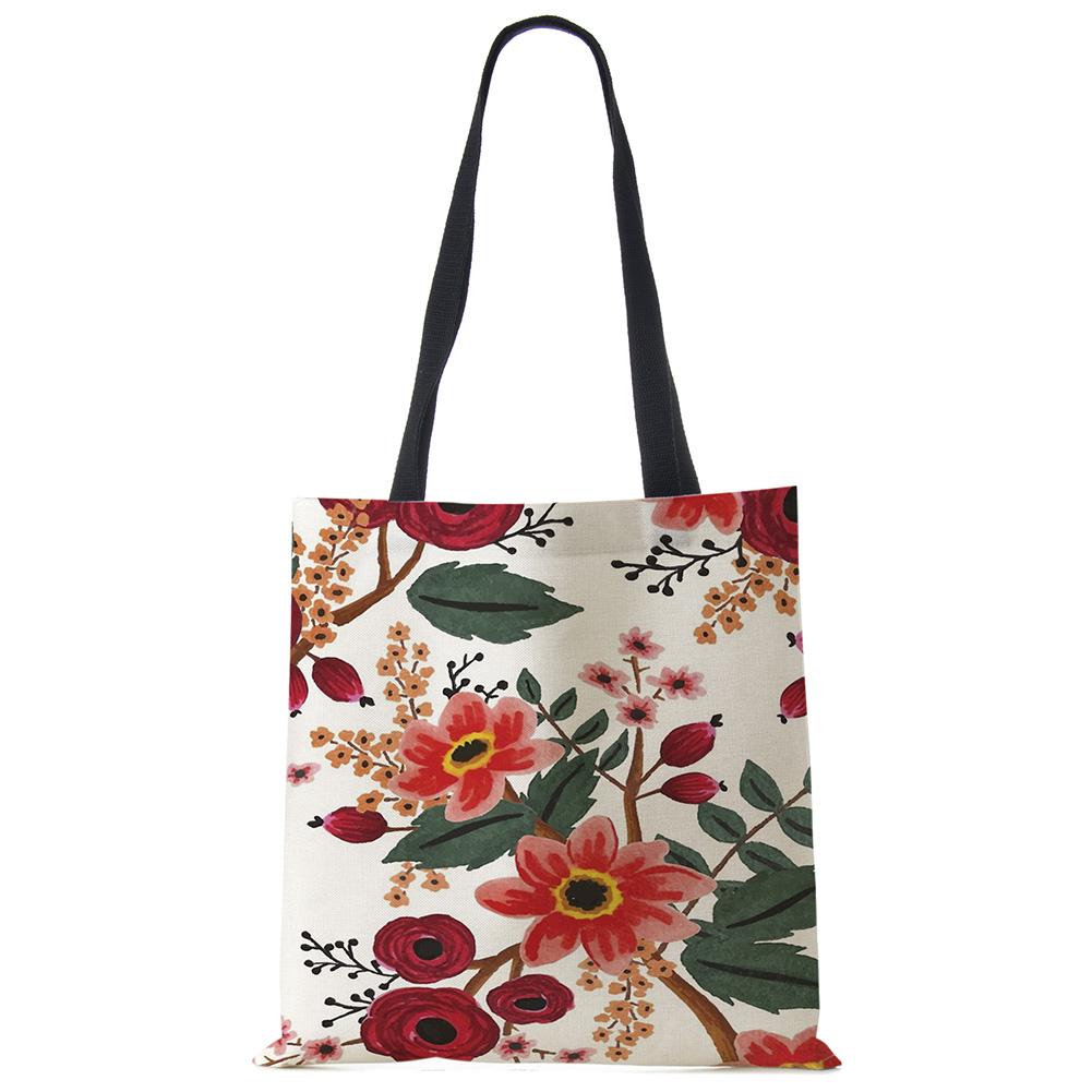 Borsa Di Tela Grande Con Cerniera - Tote Shopper Unisex, 46.5x37.5 Cm, Regolabile