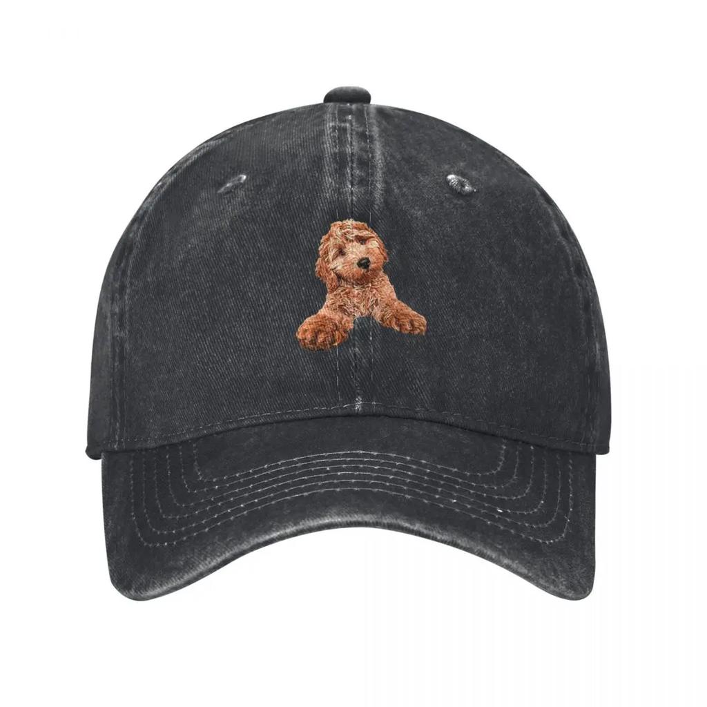 Cavapoo Labradoodle Goldendoodle Mezcla de Caniche Gorra de Béisbol Unisexs sombrero talla grande Sombrero de Caballo Sombrero del Oeste Streetwear Mujer Playa Unisexs