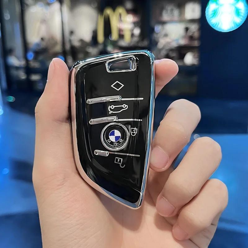 Car Sticker Hot 2025 TPU Car Remote Key Case Cover Shell Protector For BMW 1 3 5 7 Series X1 X3 X5 X6 F34 F10 F11 F20 F25 G30 M2