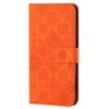 For Xiaomi Redmi Note 13 5G Phone Case Ethnic Style Imprinted Flower Pattern Leather Cover
