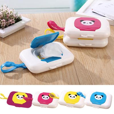 Outdoor Travel Baby Newborn Kids Wipe Case Box Wet Wipes Dispenser Box Bag Wet Paper Towel Box