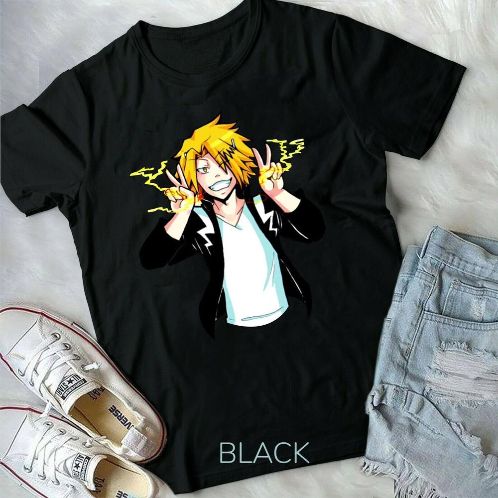 Denki Kaminari My Hero Academia Anime Manga Bnh Art Best Anime Mha New T-Shirt