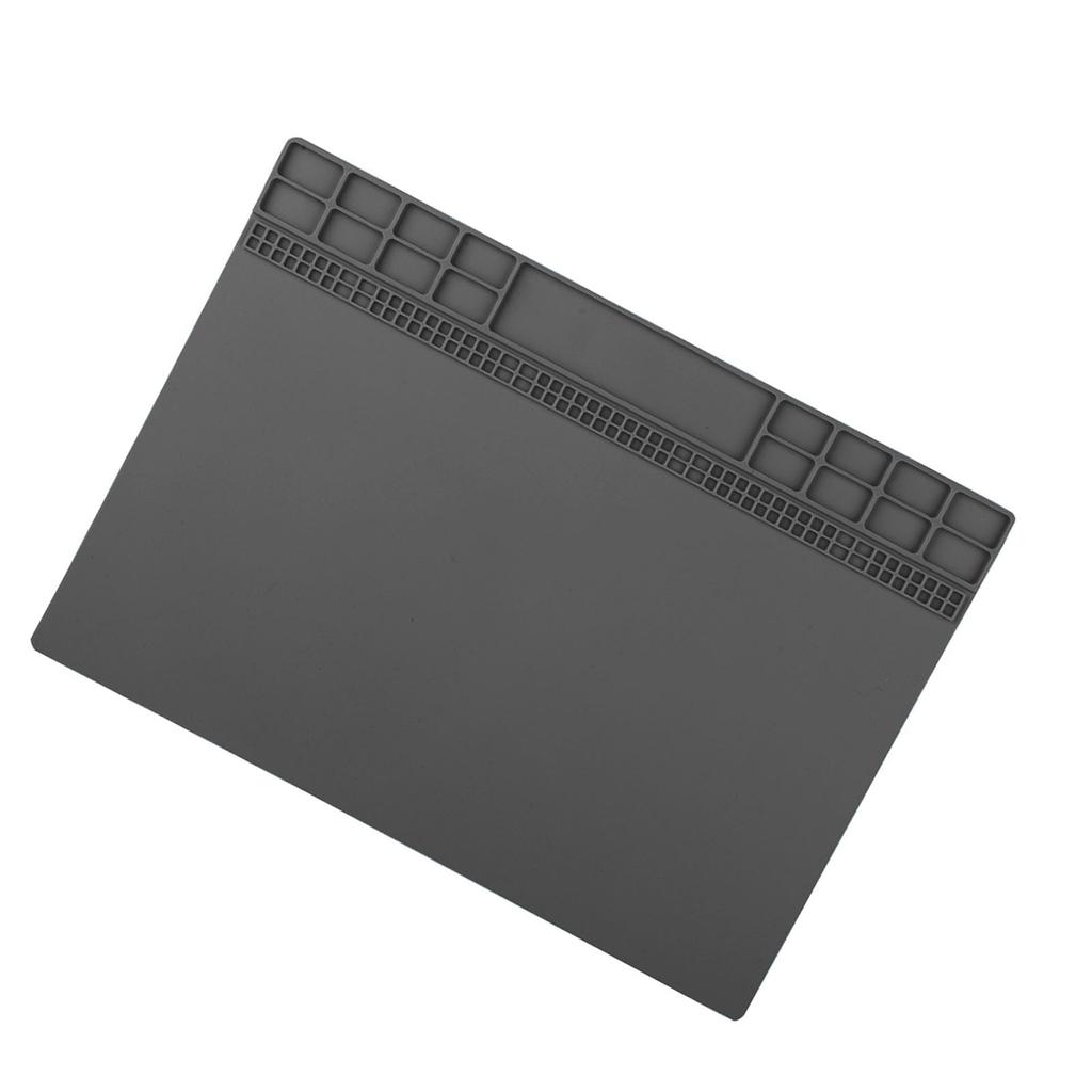 Heat Resistant Phone Computer Maintenance Platform Heat Insulation Pad Mat Gray