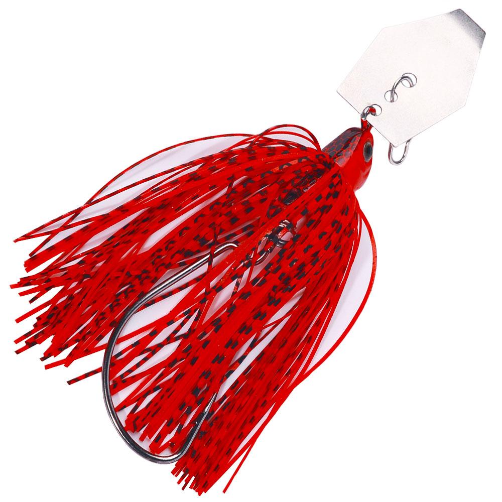 Chatterbait Fishing Lure Wobbler Spinner Bait Blade Jig Swimbait for Bass Pike Silicone Skirt Artificial Baits 15g 20g