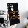 Y-Yellowstones TV Soft Phone Case For Samsung Galaxy S26 Ultra S25 Edge S24 FE S23 Plus S22 S21 + S20 Plating Anti-Fall Fundas