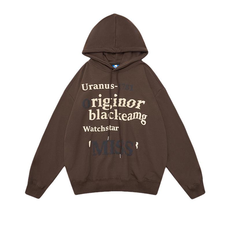 Бархатная студенческая толстовка с капюшоном и надписью для женщин на осень и зиму свободная рубашка для пар ленивая куртка для женщин M 1634₽