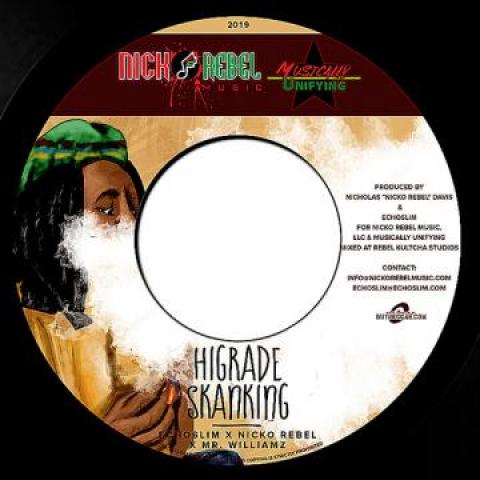 7inch Record NICKO REBEL, ECHOSLIM, MR WILLIAMZ  - Highgrade Skanking / Dance Africa NRMEU002 Nicko Rebel Mus 2019 Europe Reggae, Ska & Dub