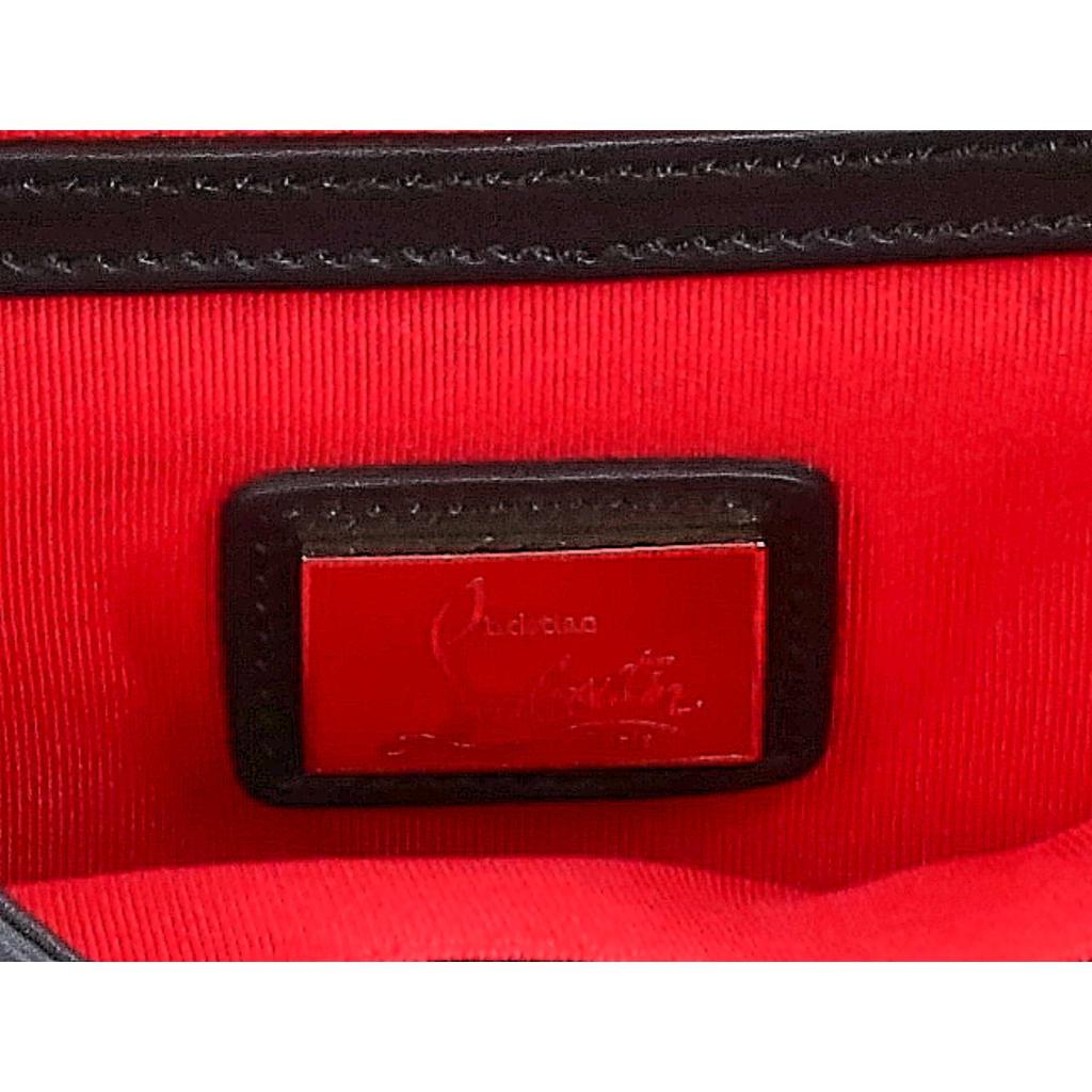 Christian Louboutin 1145005 SWEET CHARITY SMALL Chain Shoulder bag blackUsed