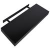 VidaXL Floating Wall Shelves 2 Pcs Black 40x20x3.8 Cm