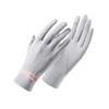 1Pair Upf50+ Sunscreen Gloves Uv Resistant Silicone Non-Slip Outdoor Cycling Gloves Ice Sense Bike Driving Men Women