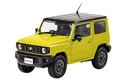 CARNEL 1/43 Scale Suzuki Jimny XC (JB64W) 2018 Kinetic Yellow/Black Roof Finished Product CN431803