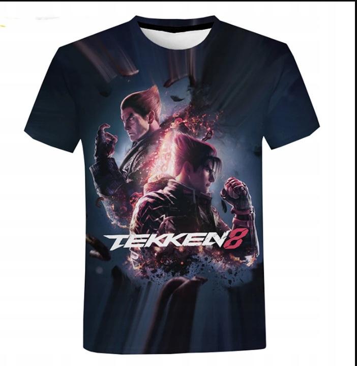 Short Sleeve Graphic T-shirt with Eagle & Motorcycle Print