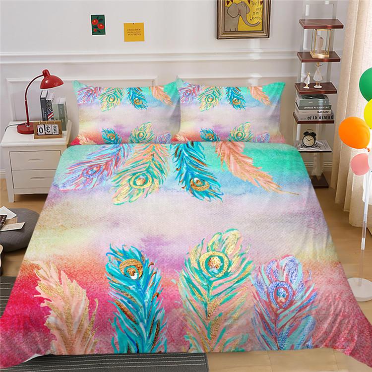 Dream Catcher 3D Digital Printing Bedding Two Or Three-Piece Set Polyester