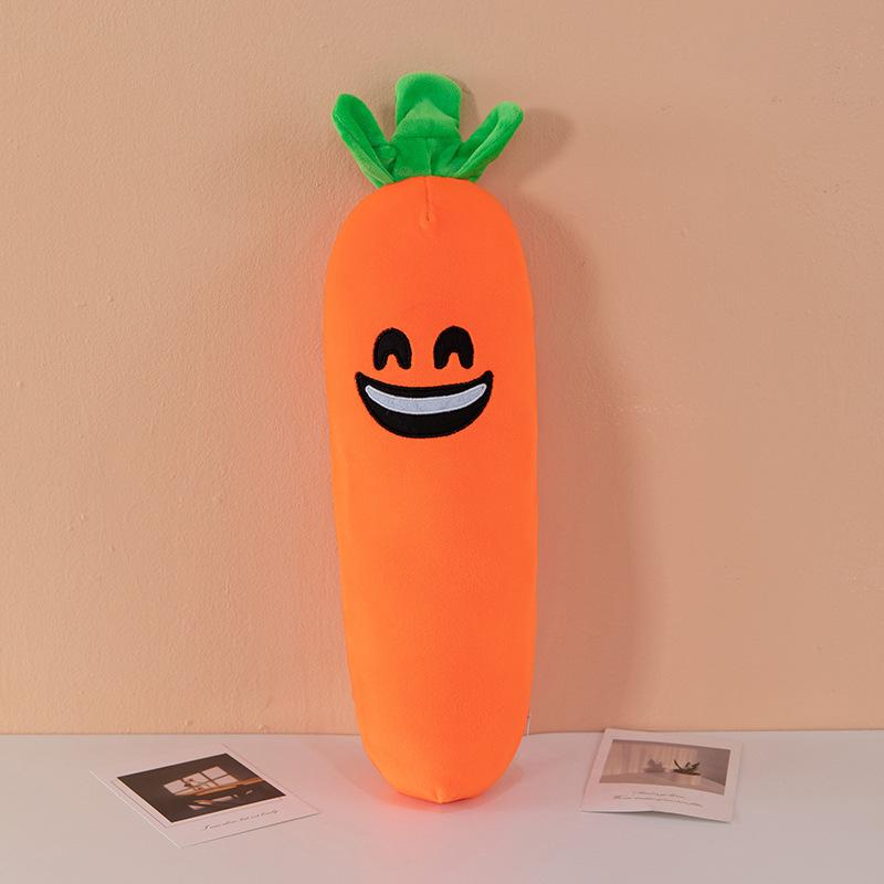 Removable and washable carrot throw pillow long pillow sleeping bed doll pinch leg rag doll super soft plush toy doll