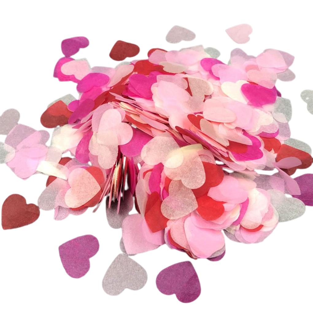 

Конфетти в виде сердечек своими руками, свадебное украшение, легкая бумага для наполнения воздушных шаров, украшения на годовщину свадьбы или помолвки