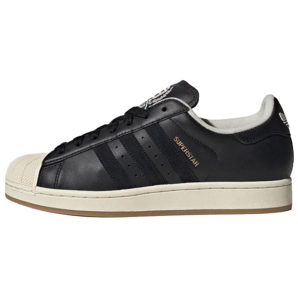Adidas Originals Superstar 2 Skateboard Shoes Unisex Black JQ3214