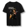 Enrique Bunbury Singer Unisex Black T-shirt QM87354 Unisex T-Shirt