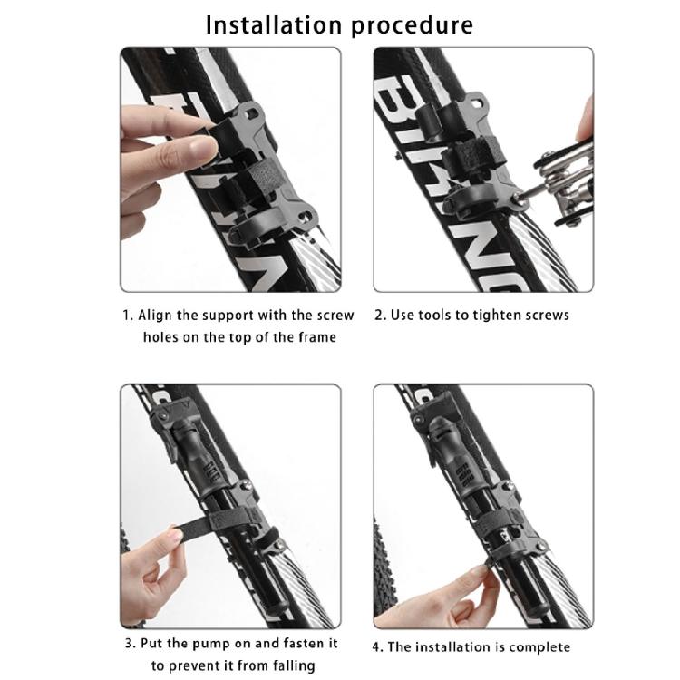 Bicycles Tyre Pumps Bikes Tire Pumps with Standard Bicycles Valves, High Pressures Cycle Air Pumps with Balls Needle Set
