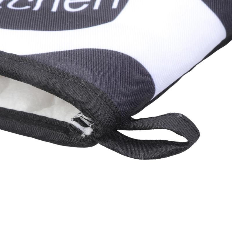 Kitchen Microwave Insulation Gloves with Mat Heat Resistant Baking Gloves